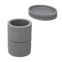 Набор Стакан Fixsen Nero 240-3 + Мыльница 240-4 Набор Стакан Fixsen Nero 240-3 + Мыльница 240-4