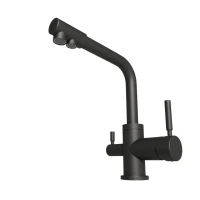 Смеситель для кухни Emar Steel ЕС - 3003N black Смеситель для кухни Emar Steel ЕС - 3003N black