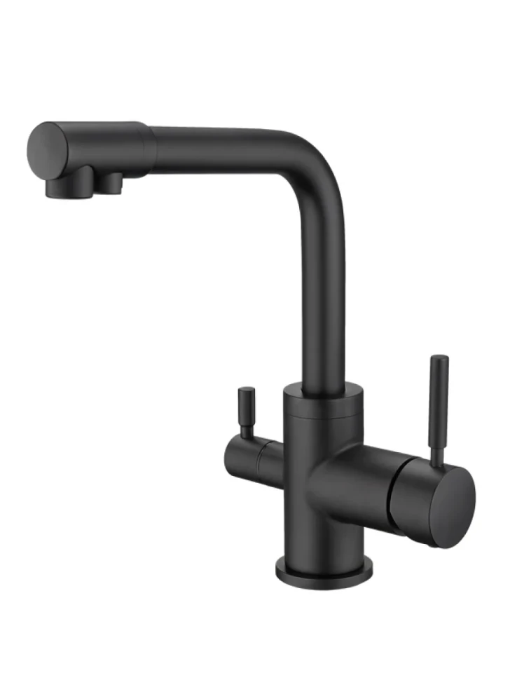 Смеситель для кухни Emar Steel ЕС - 3003N black
