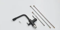Смеситель для кухни Emar Steel ЕС - 3003N black Смеситель для кухни Emar Steel ЕС - 3003N black