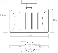 Набор Стакан Bemeta Omega 104110042 + Мыльница 104208082 Набор Стакан Bemeta Omega 104110042 + Мыльница 104208082