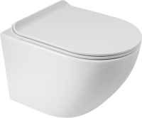 Комплект Унитаз подвесной BelBagno Sfera-r + Крышка BB901SC с микролифтом + Инсталляция Geberit Duofix UP 320 111.300.00.5 + Кнопка Sigma 01 115.770.11.5 белая + Крепления 111.815.00.1 к стене + Звукоизоляция