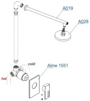 Душевой комплект Wasserkraft A12528
