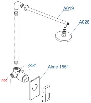 Душевой комплект Wasserkraft A12528