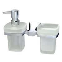Набор Стакан Wasserkraft Wern K-2526 + Дозатор K-2589 Набор Стакан Wasserkraft Wern K-2526 + Дозатор K-2589