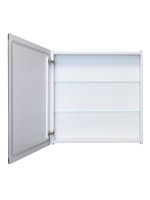 Зеркало-шкаф CONTINENT Led Race 70х70 см, с подсветкой