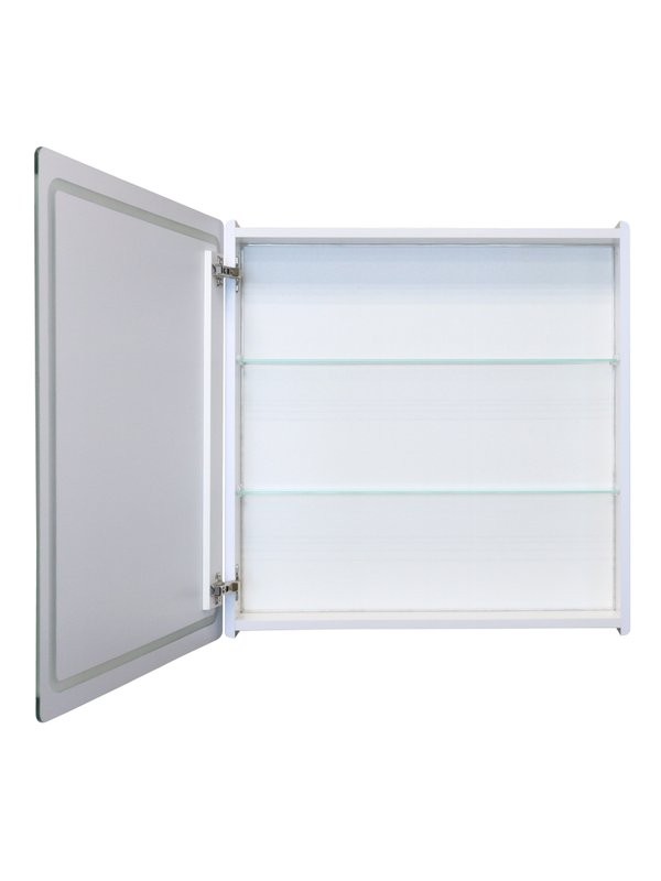 Зеркало-шкаф CONTINENT Led Race 70х70 см, с подсветкой