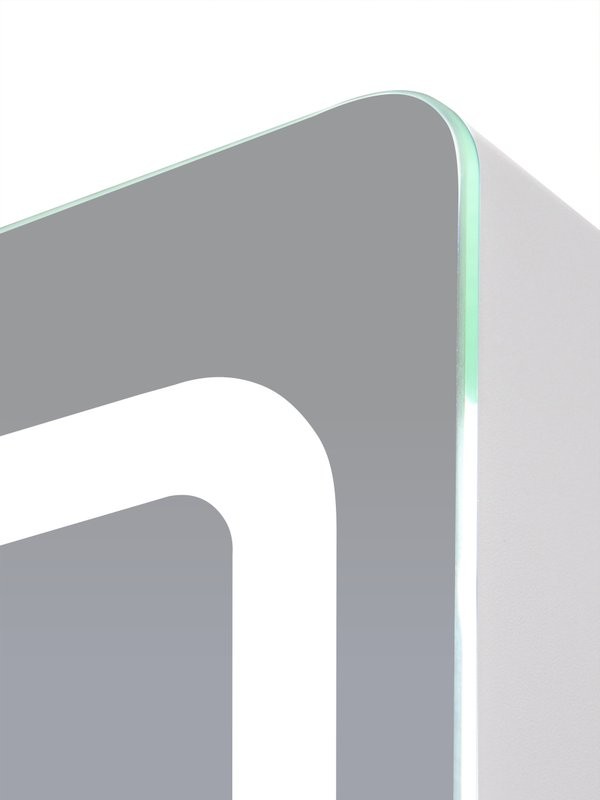 Зеркало-шкаф CONTINENT Led Race 70х70 см, с подсветкой