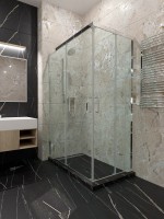 Душевой уголок Triton Фикс 120x90 см, без поддона, профиль хром