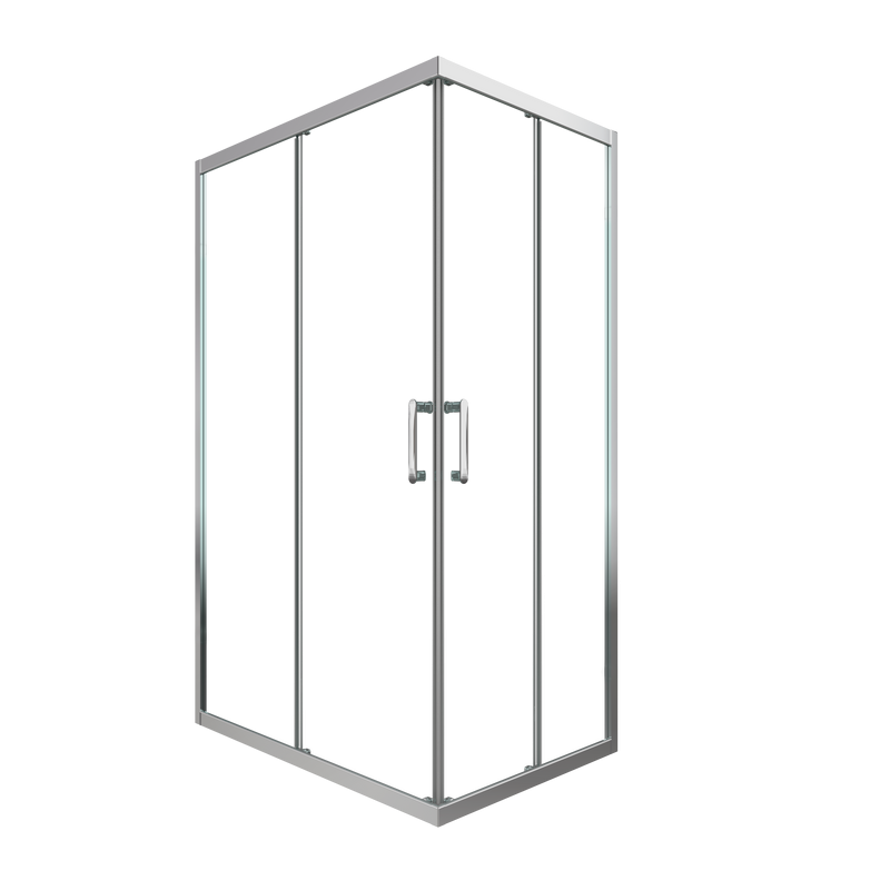 Душевой уголок Triton Фикс 120x90 см, без поддона, профиль хром