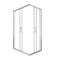 Душевой уголок Triton Фикс 120x90 см, без поддона, профиль хром