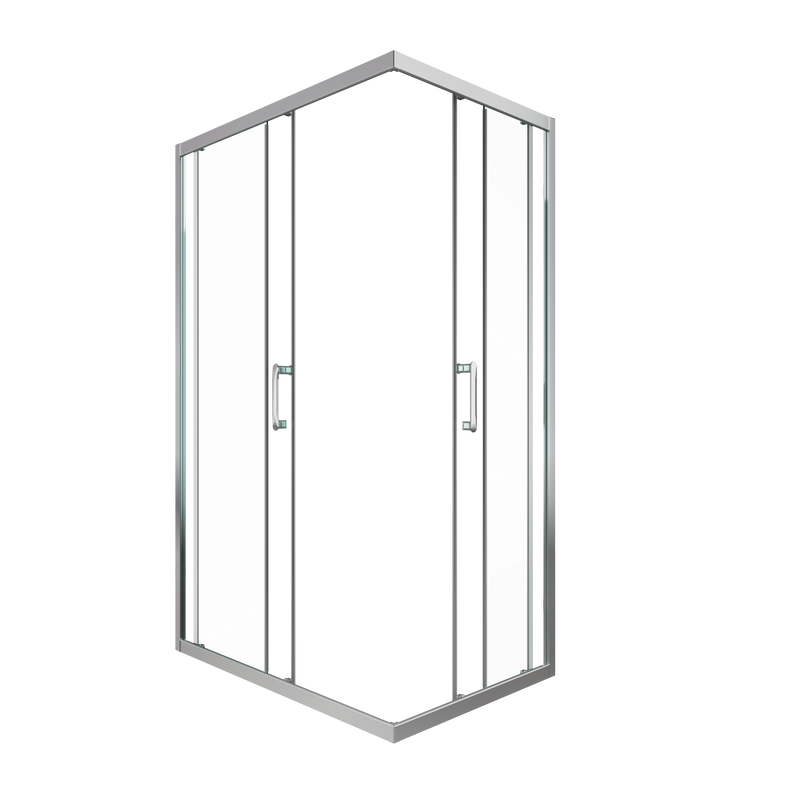 Душевой уголок Triton Фикс 120x90 см, без поддона, профиль хром