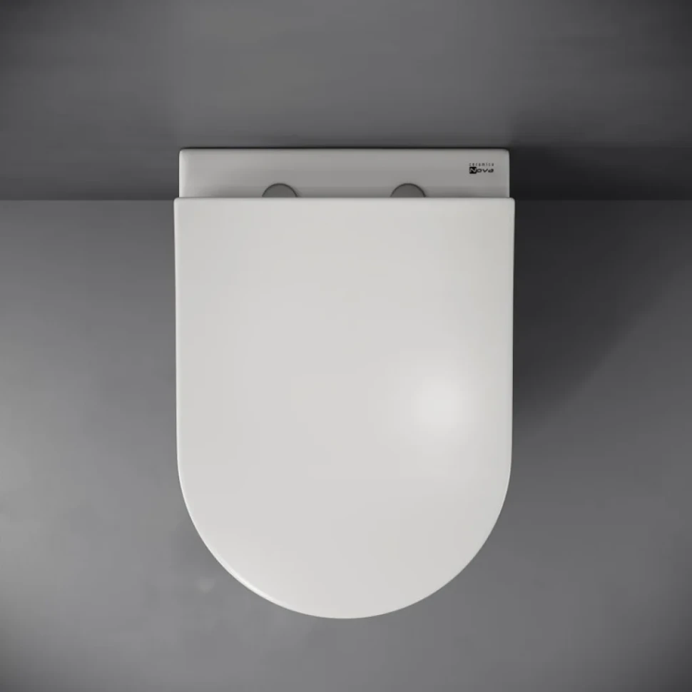 Комплект Унитаз подвесной Ceramicanova Mia Rimless CN1805 + Инсталляция Geberit Duofix UP 320 111.300.00.5 + Кнопка Sigma 01 115.770.21.5 хром + Звукоизоляция + Крепления 111.815.00.1 к стене