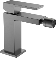 Смеситель для биде Boheme Qubic 476-GM matt gun metal