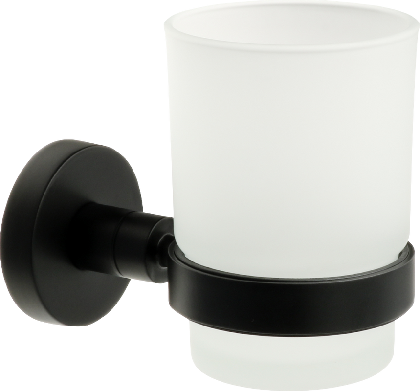 Набор Стакан Fixsen Comfort Black 86006 + Дозатор 86012