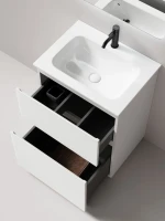 Тумба с раковиной Sancos Folk Floor 60 напольная, bianco, раковина CN7011