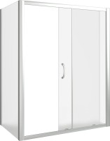 Душевой уголок Good Door Latte WTW+SP-G-WE 140x80 + очиститель для стекол