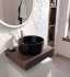 Мебель для ванной STWORKI Ольборг 60 столешница дуб карпентер, без отверстий, с тумбой 60
