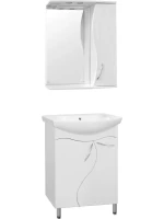 Тумба с раковиной Style Line Амелия 65 белая