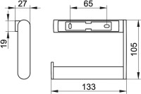 Набор Держатель Keuco Plan 14962370000 + Ершик 14972010200 Набор Держатель Keuco Plan 14962370000 + Ершик 14972010200