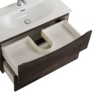 Тумба с раковиной BelBagno Marino-cer-mini 70 подвесная, rovere nature grigio