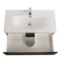 Тумба с раковиной BelBagno Marino-cer-mini 70 подвесная, rovere nature grigio