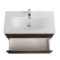Тумба с раковиной BelBagno Marino-cer-mini 70 подвесная, rovere nature grigio