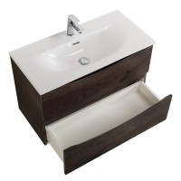 Тумба с раковиной BelBagno Marino-cer-mini 70 подвесная, rovere nature grigio