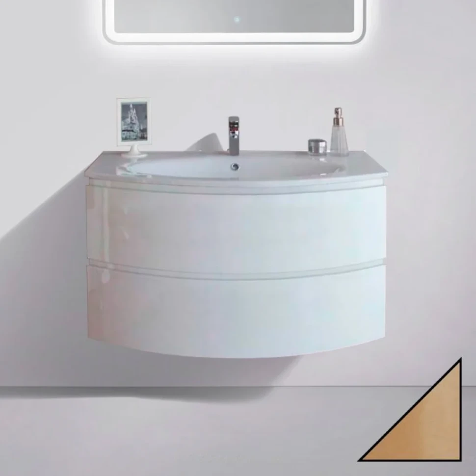 Тумба под раковину BelBagno Prospero 100 shampagne gold