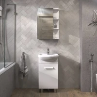 Мебель для ванной комнаты Vigo Hoska 45 1 дверца, белая
