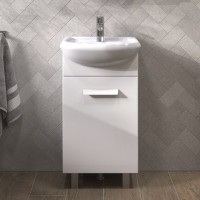 Мебель для ванной комнаты Vigo Hoska 45 1 дверца, белая