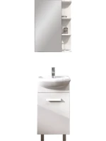 Мебель для ванной комнаты Vigo Hoska 45 1 дверца, белая