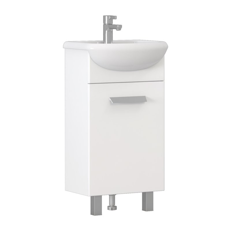 Мебель для ванной комнаты Vigo Hoska 45 1 дверца, белая