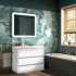 Мебель для ванной Art&Max Family 100, напольная, Bianco Lucido