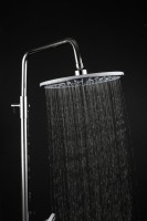 Душевая стойка Frap H34 F2434 хром, белая