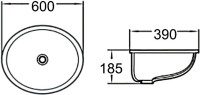 Раковина SantiLine SL-3002