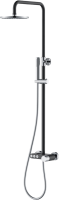 Душевая стойка Boheme Stick 128-BCR black diamond chrome