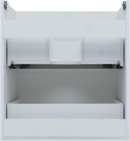 Тумба под раковину без столешницы Aquanet Терра 60 подвесная, белая матовая