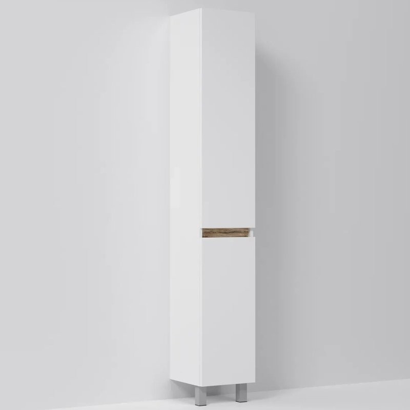 Шкаф-пенал для ванной AM.PM X-Joy 30 напольный, белый глянец