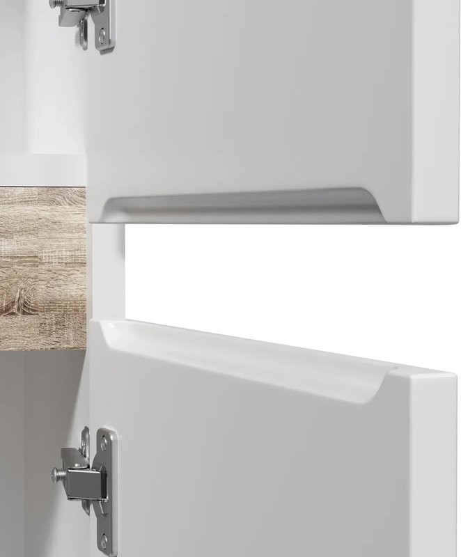 Шкаф-пенал для ванной AM.PM X-Joy 30 напольный, белый глянец