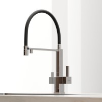 Смеситель для кухни Sancos Moro SC4006CH с гибким изливом, хром