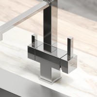 Смеситель для кухни Sancos Moro SC4006CH с гибким изливом, хром