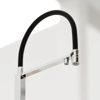 Смеситель для кухни Sancos Moro SC4006CH с гибким изливом, хром