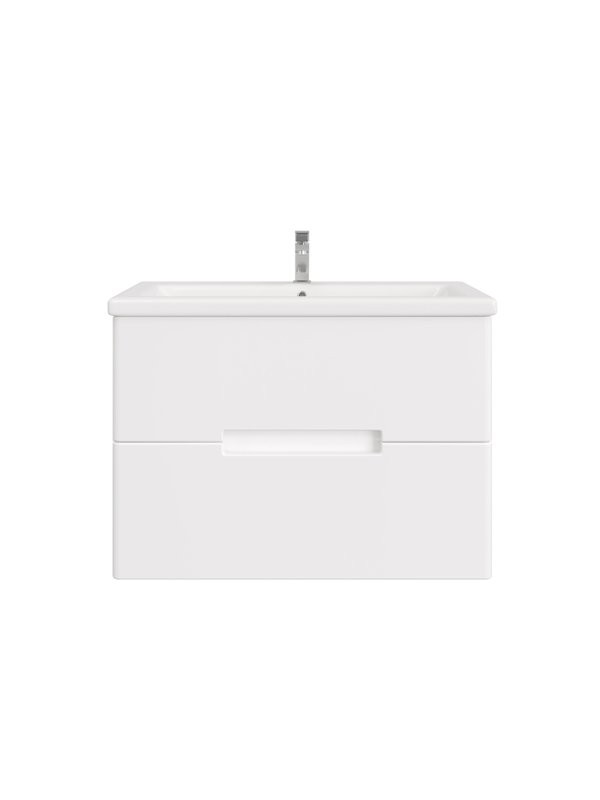 Тумба с раковиной SanStar Ориана 70 подвесная, раковина Cersanit Como 70