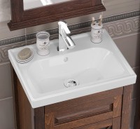 Тумба с раковиной Opadiris Палермо 50 R светлый орех
