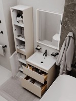 Тумба напольная SanStar Riana 60 Без раковины для ванной комнаты, cappuccino Тумба напольная SanStar Riana 60 Без раковины для ванной комнаты, cappuccino