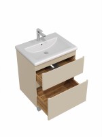 Тумба напольная SanStar Riana 60 Без раковины для ванной комнаты, cappuccino Тумба напольная SanStar Riana 60 Без раковины для ванной комнаты, cappuccino