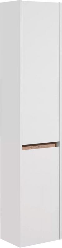 Шкаф пенал для ванной AQUATON Нортон L, белый глянец