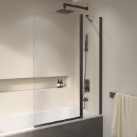 Шторка на ванну RGW Screens SC-011B 1000x1400, профиль черный