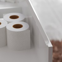 Тумба с раковиной Belux Фаворит 120 подвесная, белая глянцевая